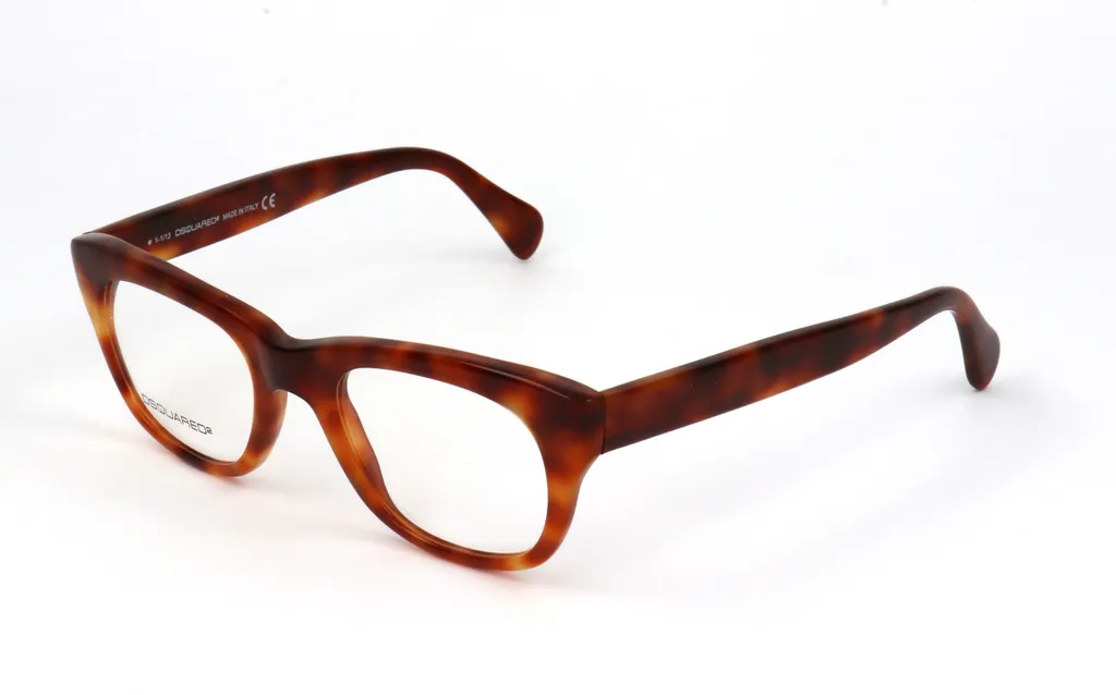 Lunettes Dsquared2 DQ5119 053 en Acétate Écaille Taille 49 Design