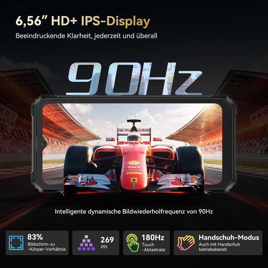 Blackview BV6200 Plus(2025) Outdoorový mobilní telefon bez Obrázek produktu 9