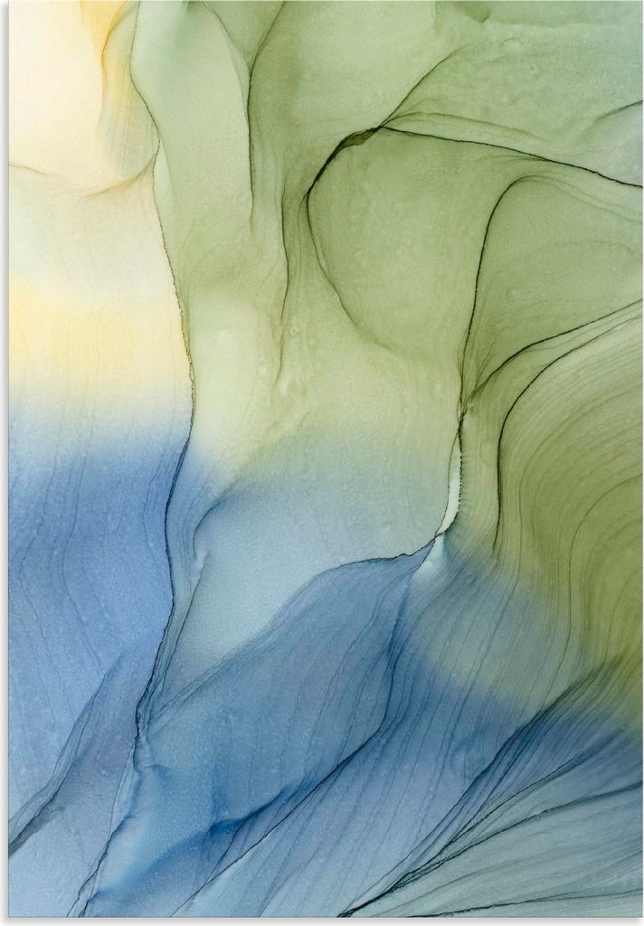 ARTland Wandbild Alu für Innen & Outdoor SEEUFER Größe: 90x130 cm