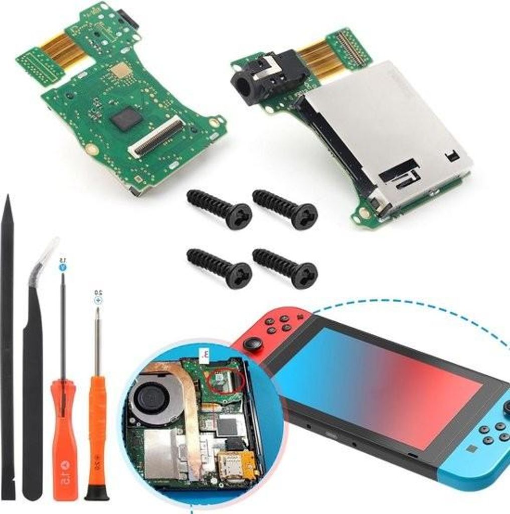 Host Reader Slot für Nintendo Switch NS HAC-001 Spielkartenleser mit Kopfhöreranschluss - Online kaufen.