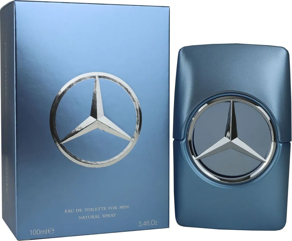 Mercedes-Benz Man Fresh 100 ml : Parfum Frais aux Notes de Musc et Cèdre