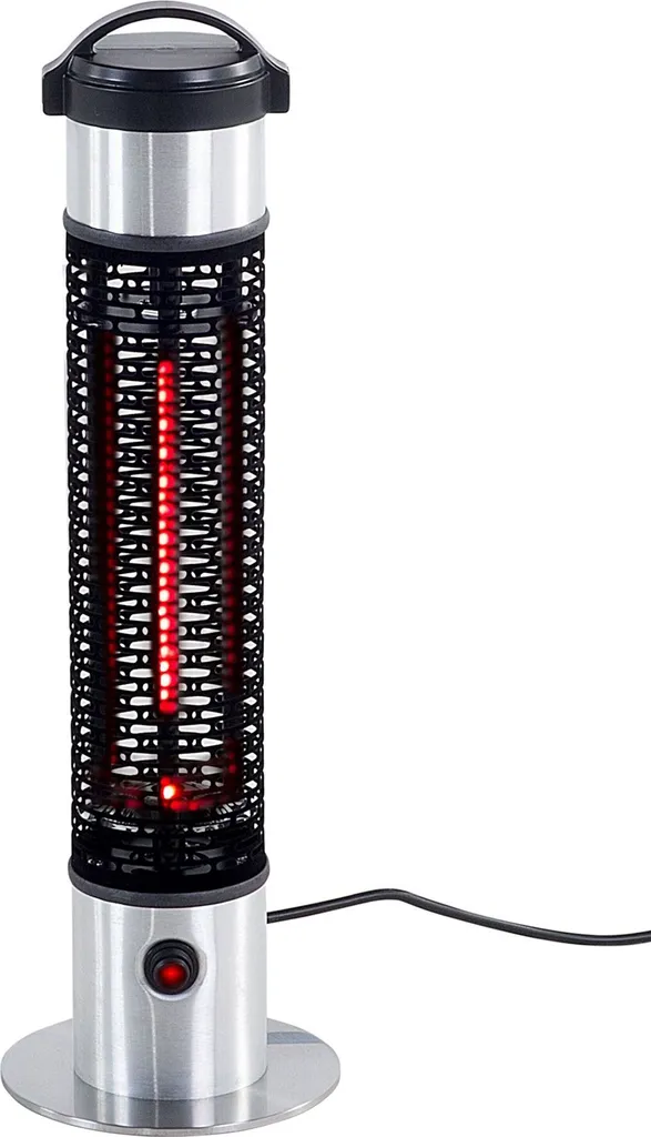 Chauffage de balcon électrique 800W aluminium pour vos soirées d'extérieur