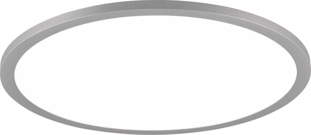 Trio Yuma LED Deckenleuchte 20W 40cm dimmbar Titanfarbig CCT einstellbare Lichtfarbe Nachtlicht indirekte Beleuchtung