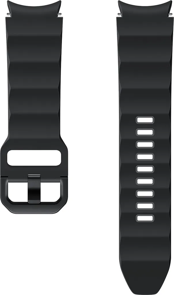 Bracelet Samsung Rugged Sport Band ET-SDR91LBEGEU 20 mm M/L Noir