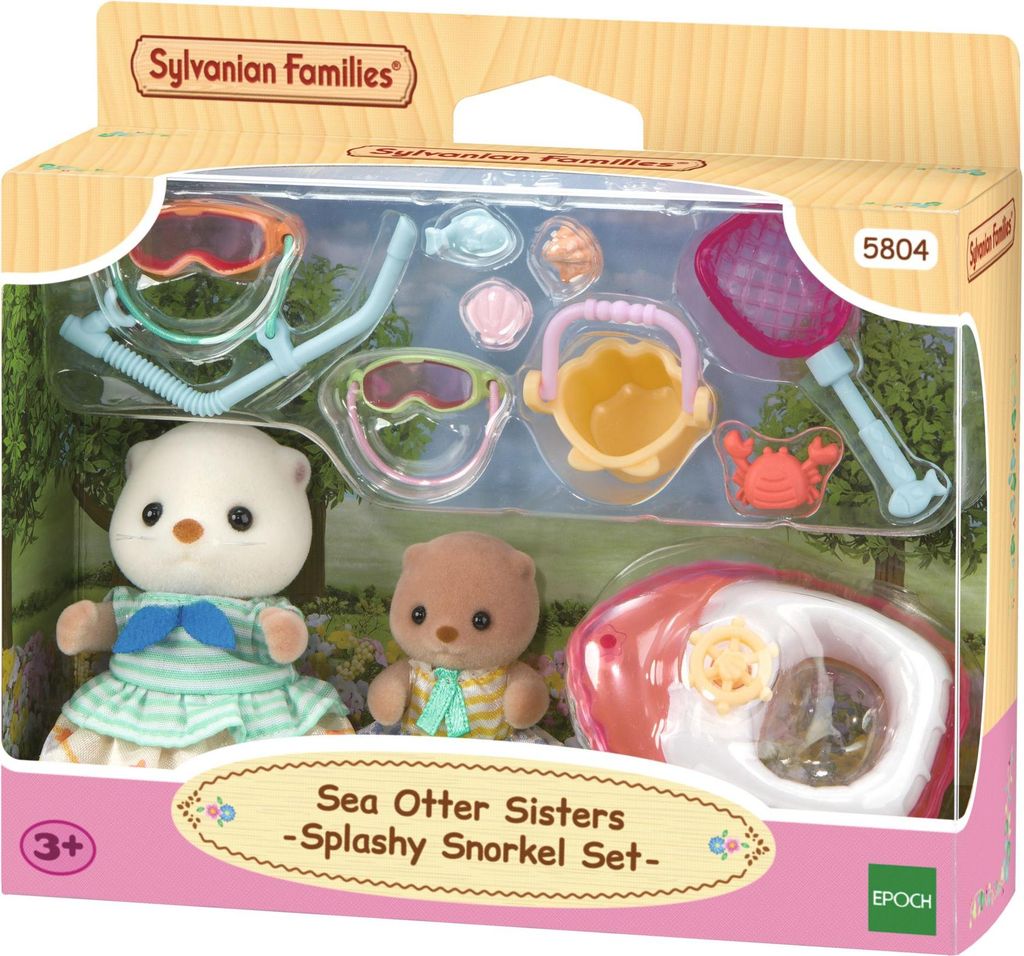 Sylvanian Families Seeotter Schnorchel Spielset