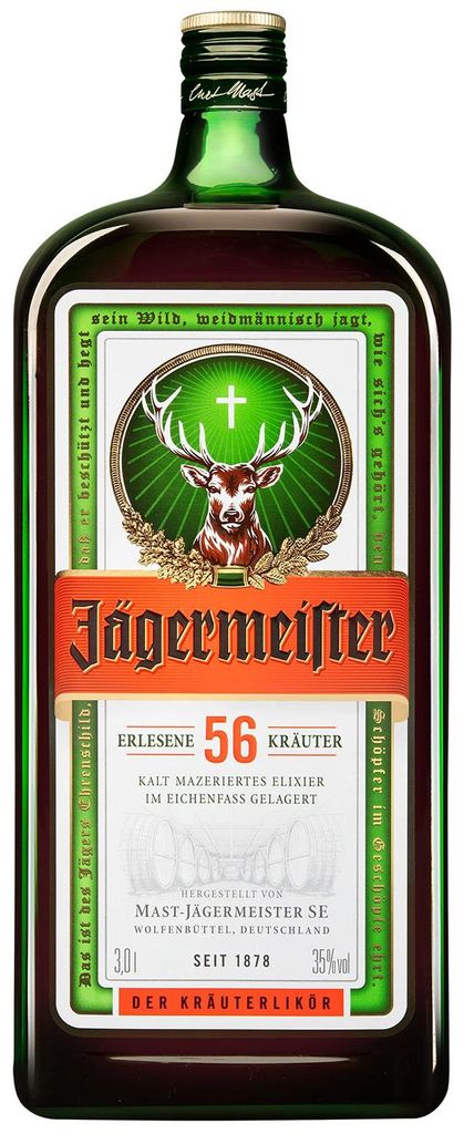 Jägermeister 3 Liter - Kräuterlikör Produktbild 