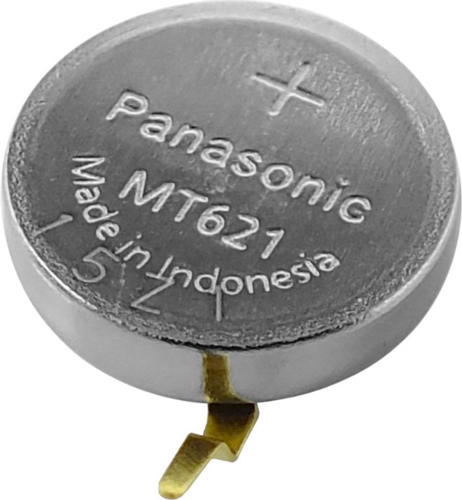 Citizen | Akku Panasonic Batterie LiIon Knopfzelle mit Fähnchen MT621