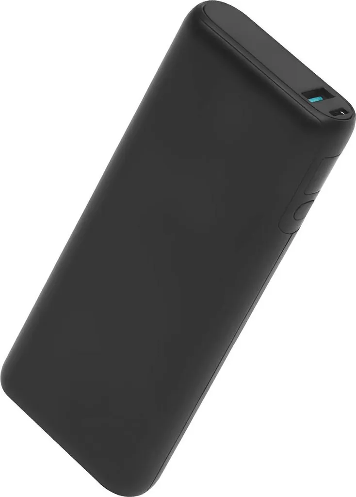Batterie Externe 20000mAh Noire Platinet - Chargeur Portable Universel