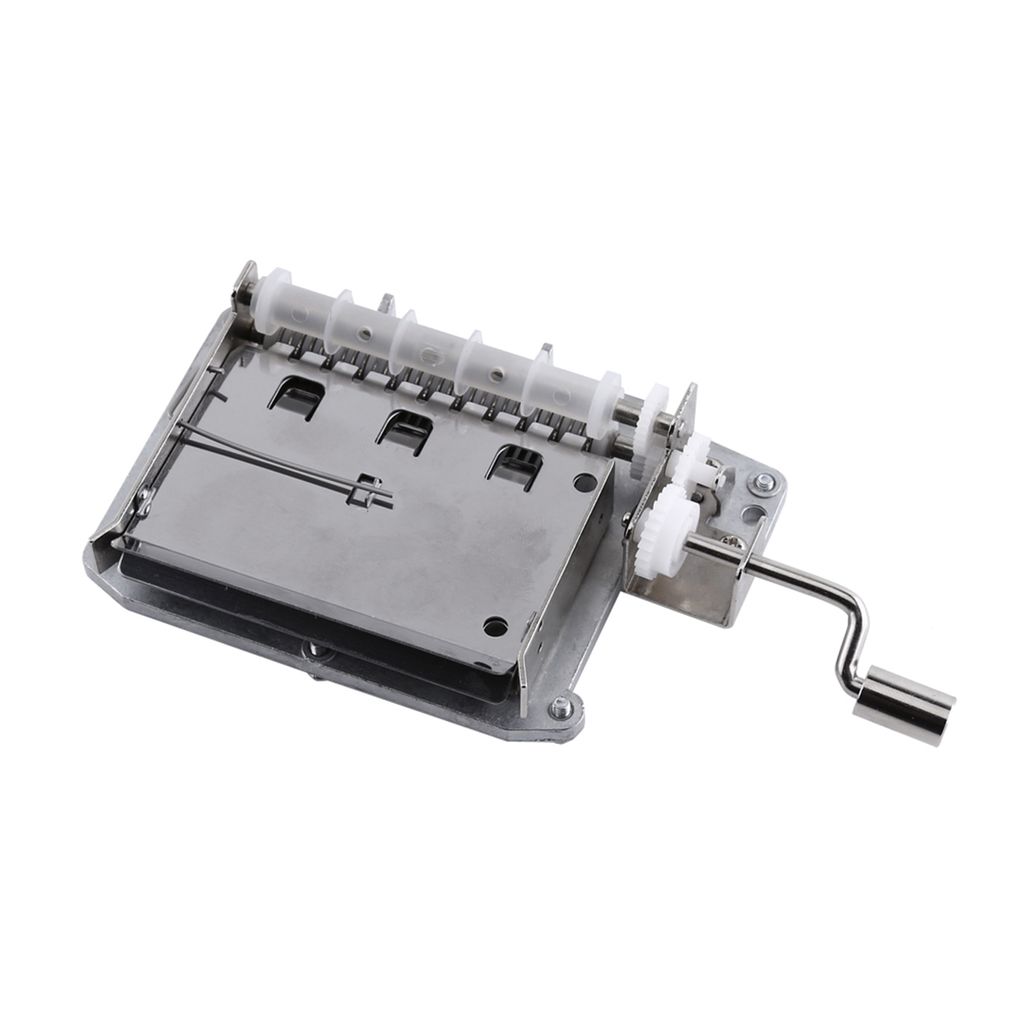 DIY Music Box Movement, Hand Crank Music Box, 30-Note Music Obrázek produktu 