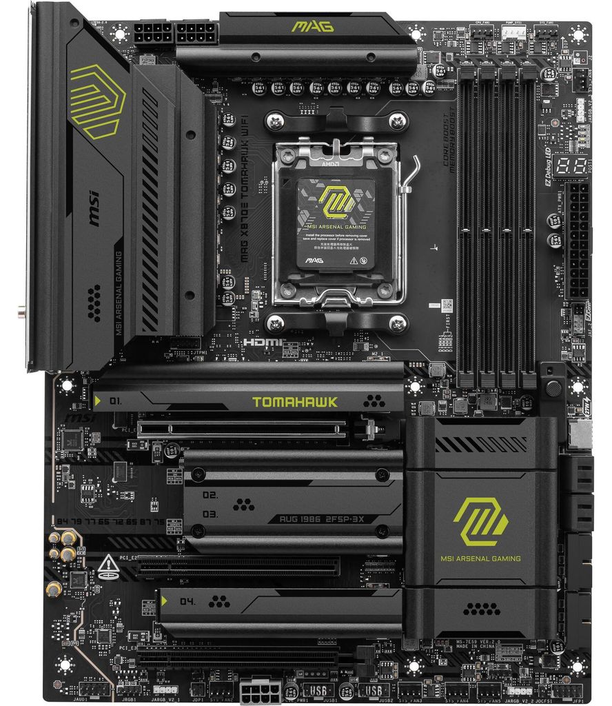 MSI MAG X870E TOMAHAWK WIFI - Scheda madre - ATX - Socket Immagine del prodotto 