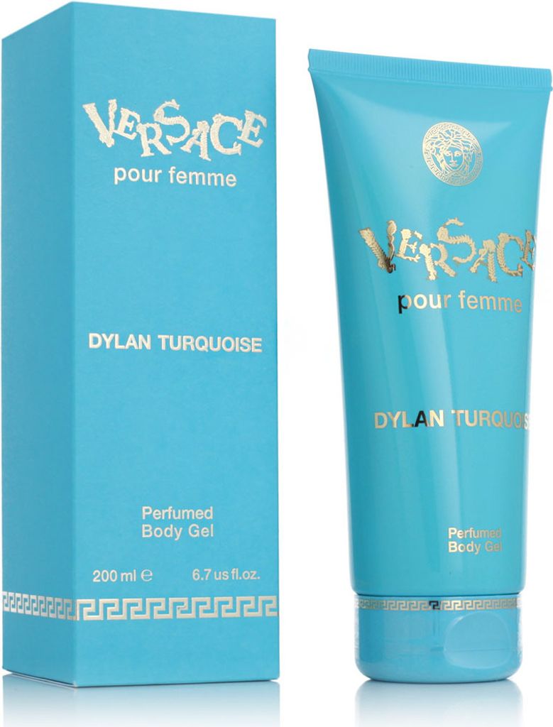 Versace Dylan Turquoise, Erwachsene, Frauen, Körper, 200 ml, Röhre, 1 Stück(e)