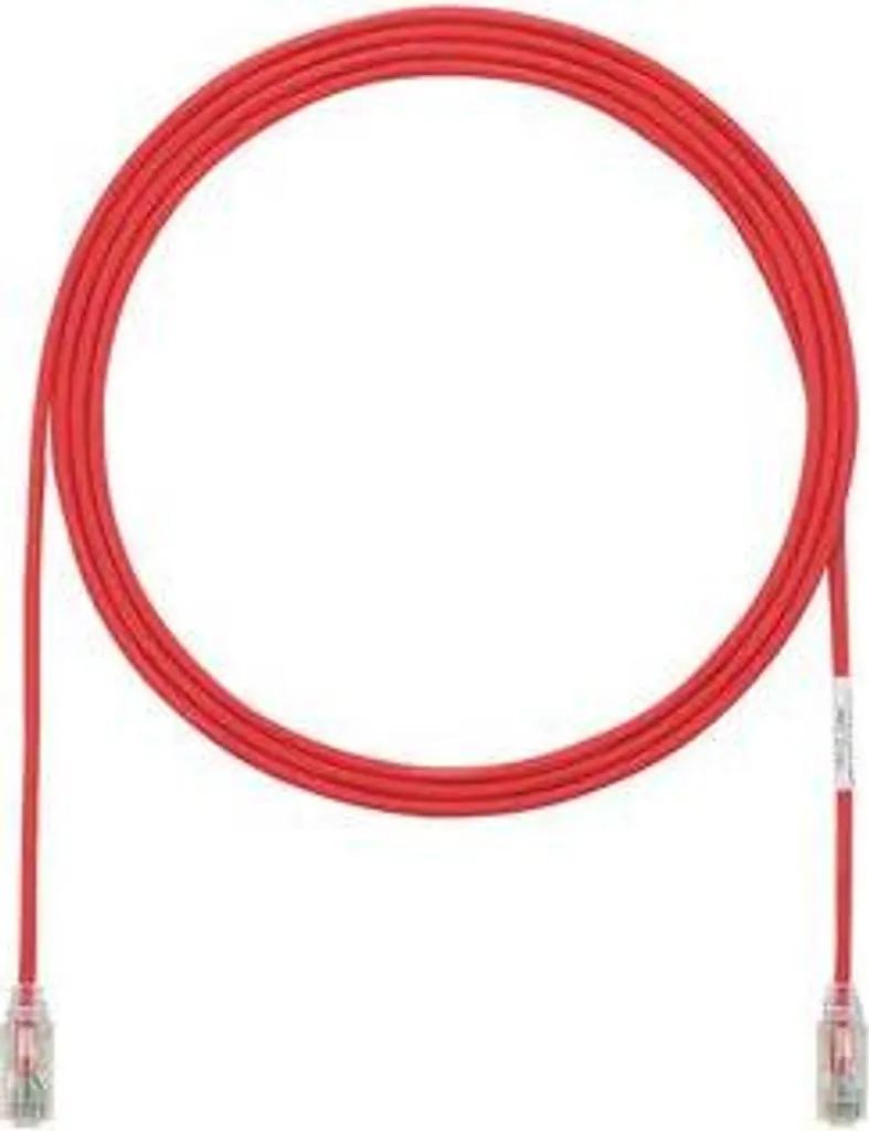 Panduit UTP Cat6 3m - Câble Réseau Rouge Haute Performance U/UTP