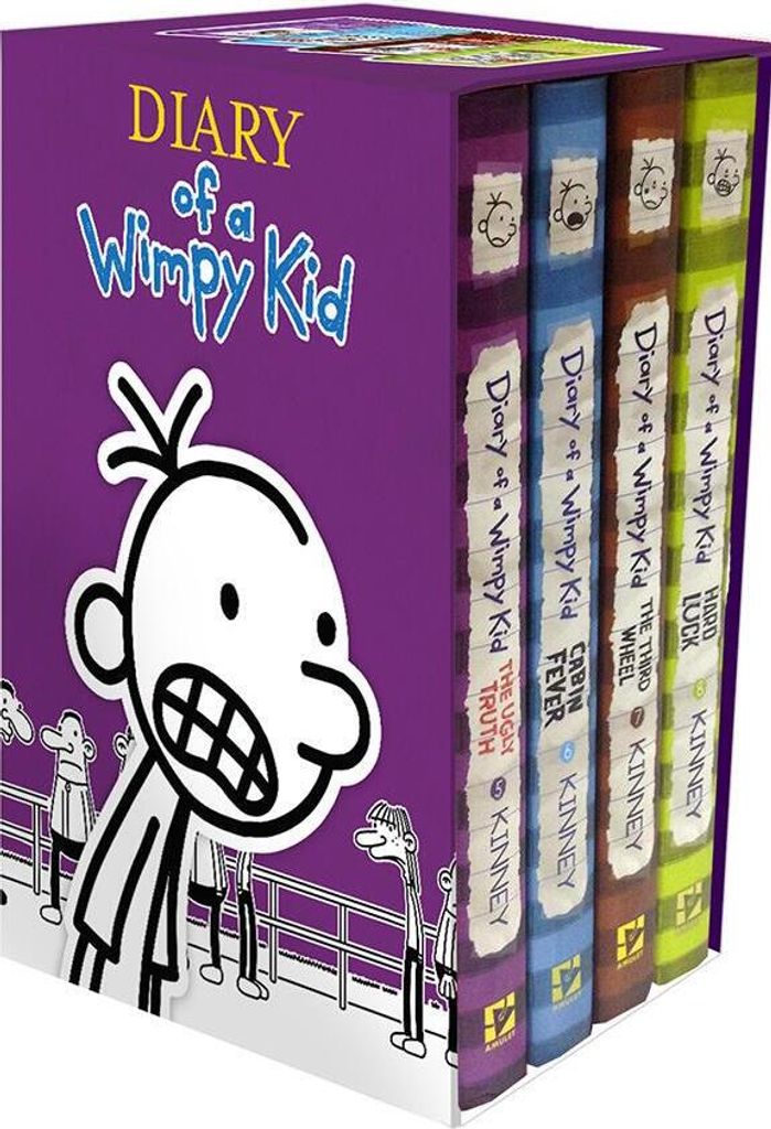 Diary of a Wimpy Kid Box of Books 5-8