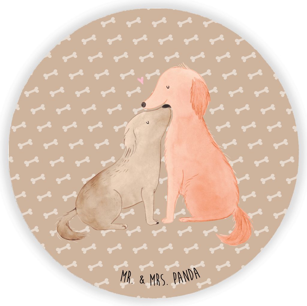 Mr. & Mrs. Panda magnet Hunde Liebe - Hundeglück - Geschenk, Herz, Hund, Vertrauen, Sprüche, für kühlschrank, Kuscheln, pinwand, pinnwand, Küh...