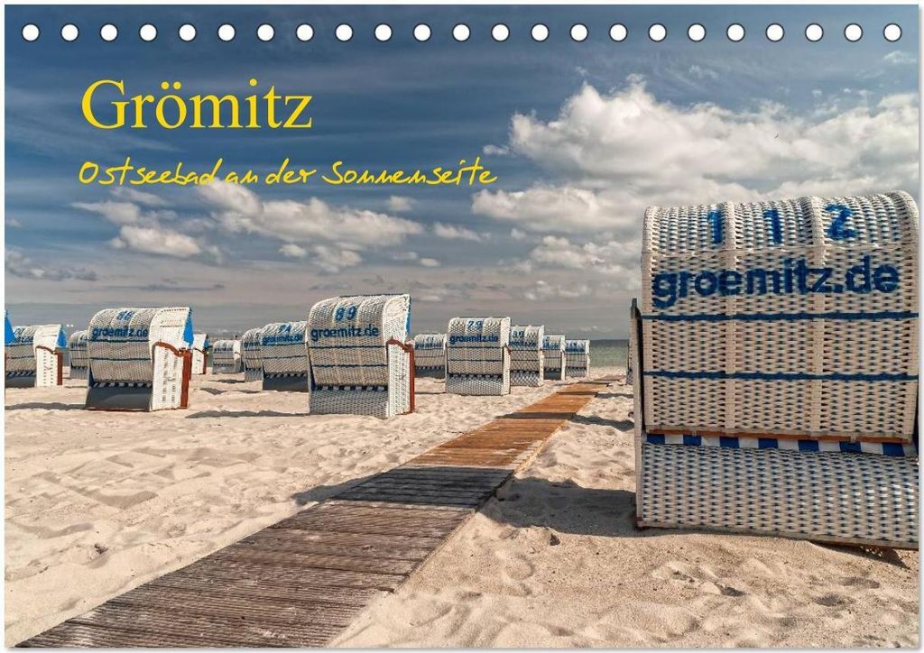 Grömitz - Ostseebad an der Sonnenseite (Tischkalender 2026 DIN A5 quer), CALVENDO Monatskalender