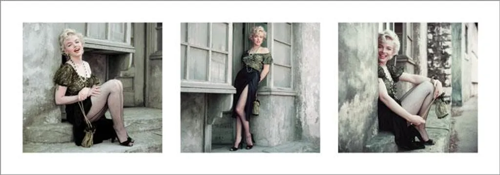 Poster Marilyn Monroe Format Panoramique - Impression Art Qualité 33x95