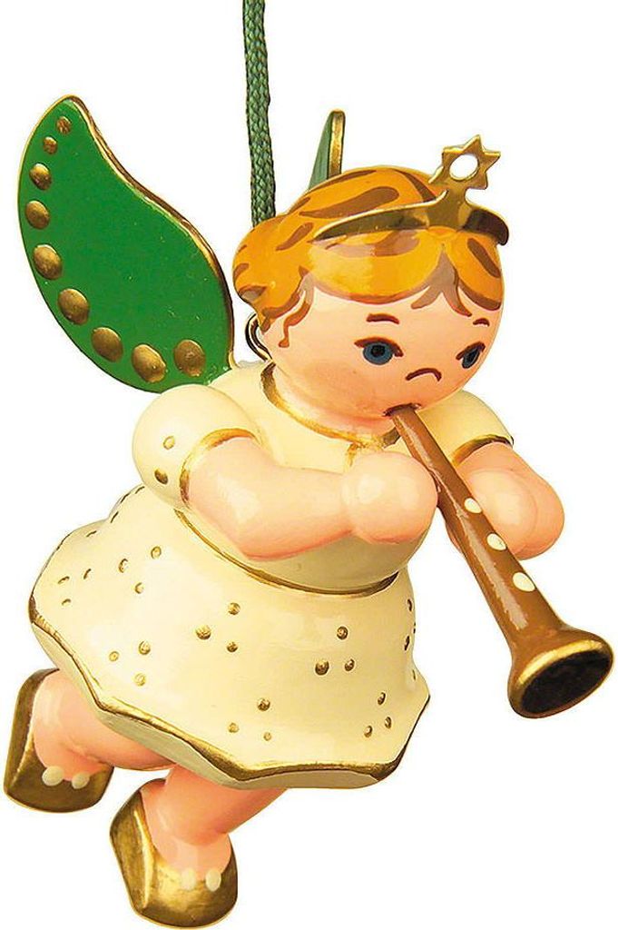 Hubrig Baumbehang Engel Klarinette ca. 6,0 cm mehrfarbig
