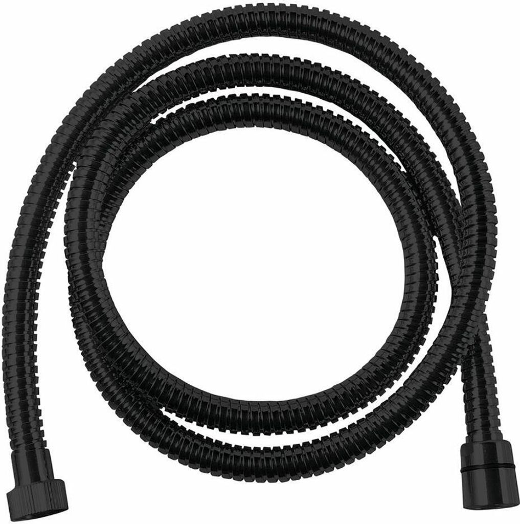 POWERFLEX Metall-Duschschlauch, 150cm, Schwarz matt