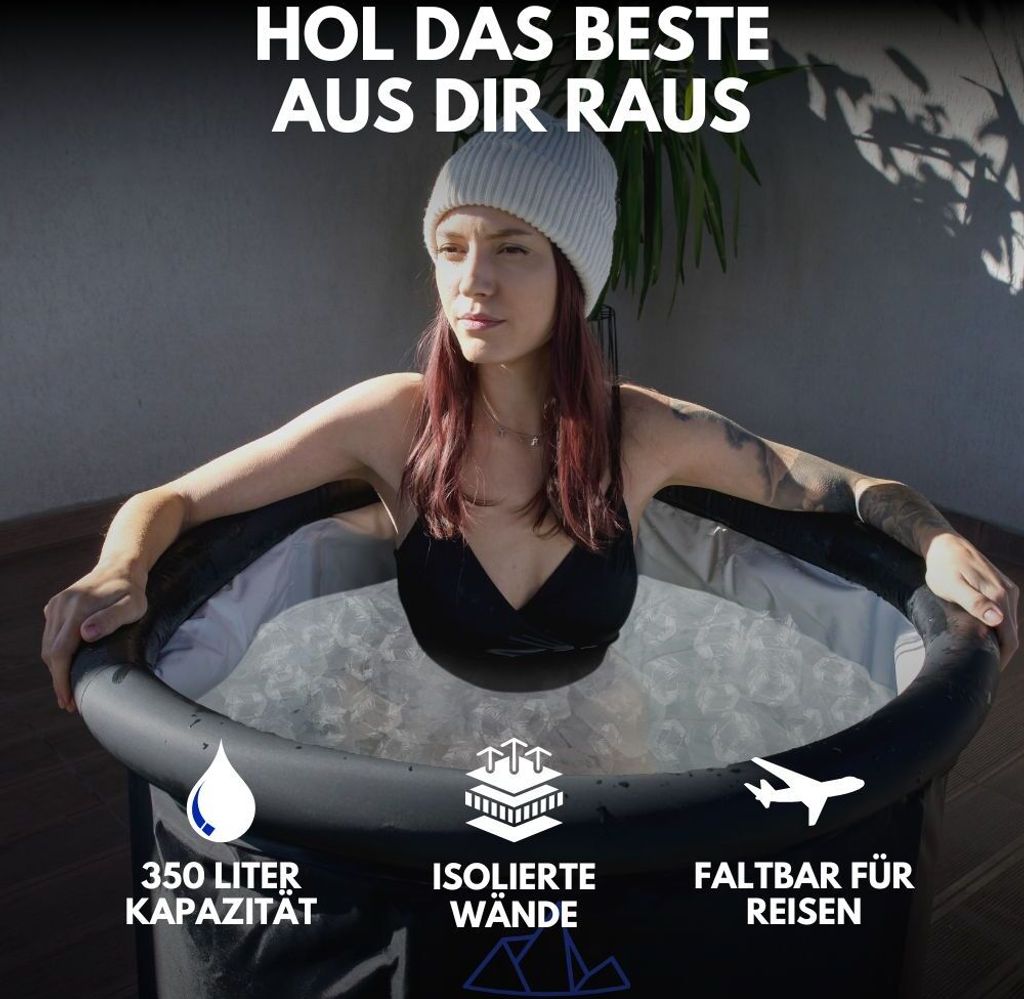 ArcDip Eisbad Eisfass Badefass Cold Plunge zum Eisbaden 70 Produktbild 6