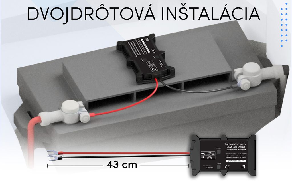 GPS Lokátor samoinstalační – DB2 Obrázek produktu 6