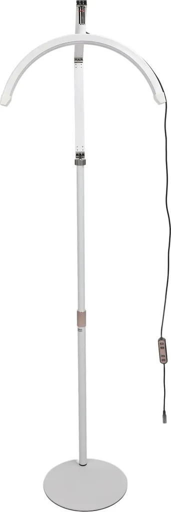 Lampe LED demi-lune sans ombre pour soins du visage et maquillage pro