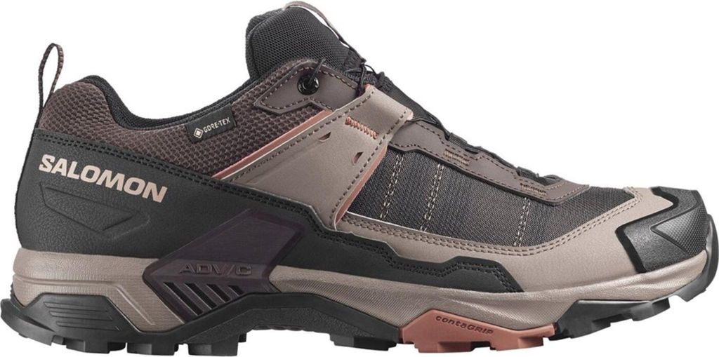 SALOMON SHOES X ULTRA 5 GTX Blkcof/Walnut/Arabia 000 000 44