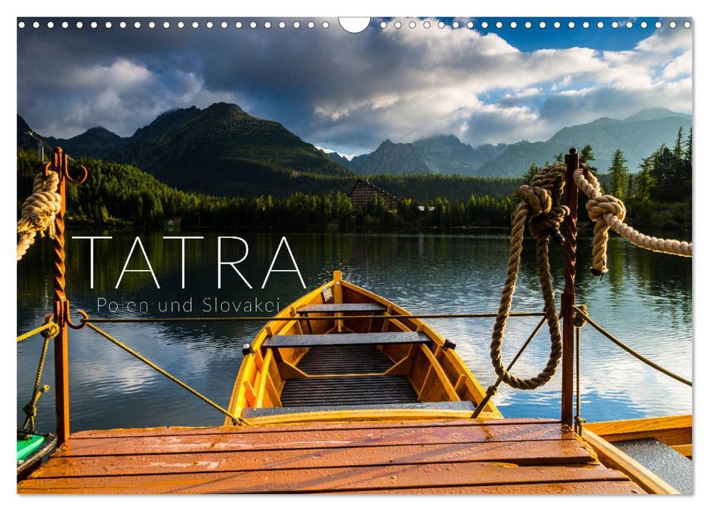 Tatra. Polen und Slowakei (Wandkalender 2027 DIN A3 quer), CALVENDO Monatskalender