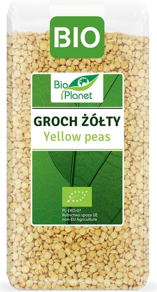 GROCH ŻÓŁTY BIO 400 g - BIO PLANET