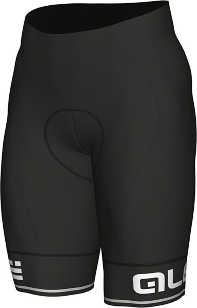 Alé Fahrradshorts ohne Träger - CORSA - Schwarz/Weiß XL
