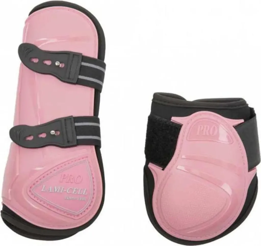 Guêtres et Protège-boulets Softshell Lami-Cell Elite pour Demi-sang Rose