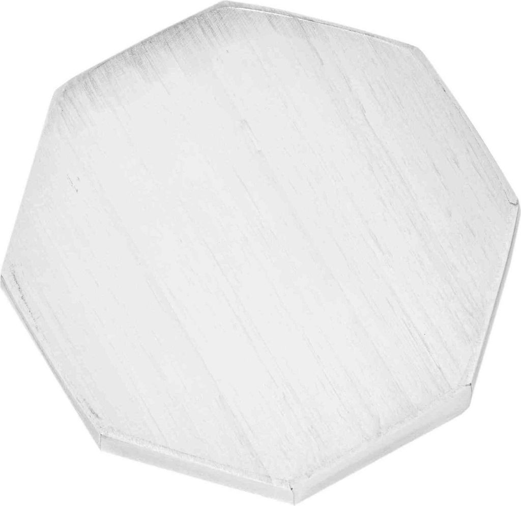 Selenit Achteck Platte Satin 8x7,5cm – Achteckige Platte Produktbild 