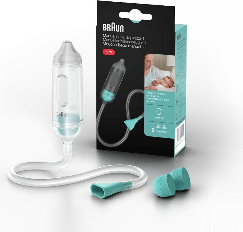 Braun BNA050 Manuálna nosová odsávačka hlienov s 2 Obrázok produktu 
