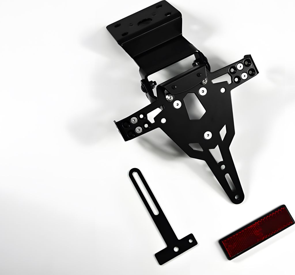 ZIEGER Pro Kennzeichenhalter kompatibel mit Yamaha XJ6 N BJ 2009-16 / XJ6 Diversion S BJ 2010-16 / XJ6 Diversion F BJ 2009-16