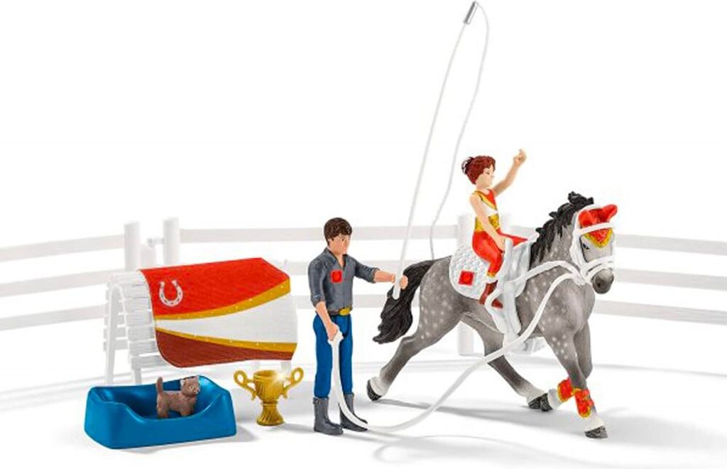 Schleich 42443 Horse Club Mia's vaulting set, 6.6 x 24.5 x Produktbild 10