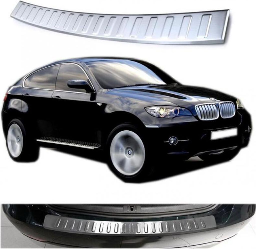 KDS Ladekantenschutz Edelstahl Chrom poliert passend für BMW X6 Typ E71 E72 Neu