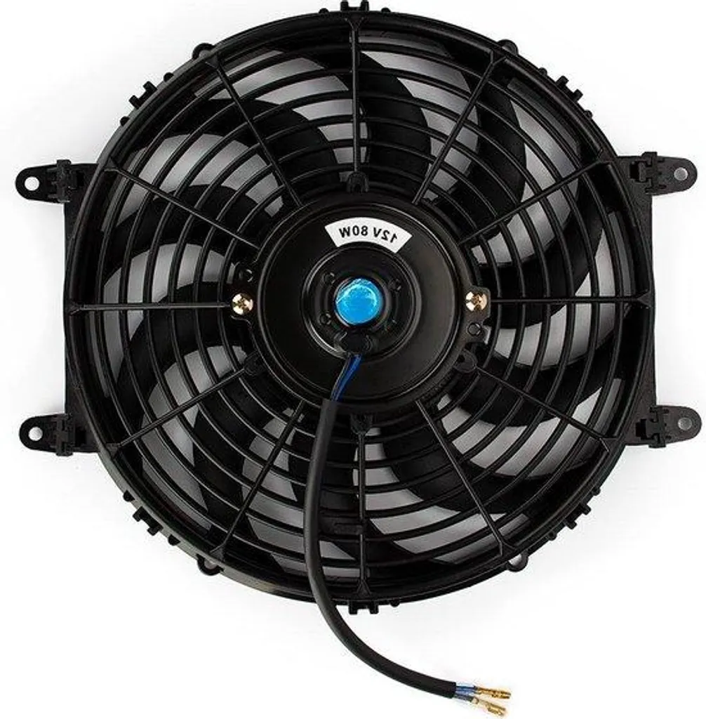 Ventilateur de radiateur universel 12 pouces pour moteur voiture 80W