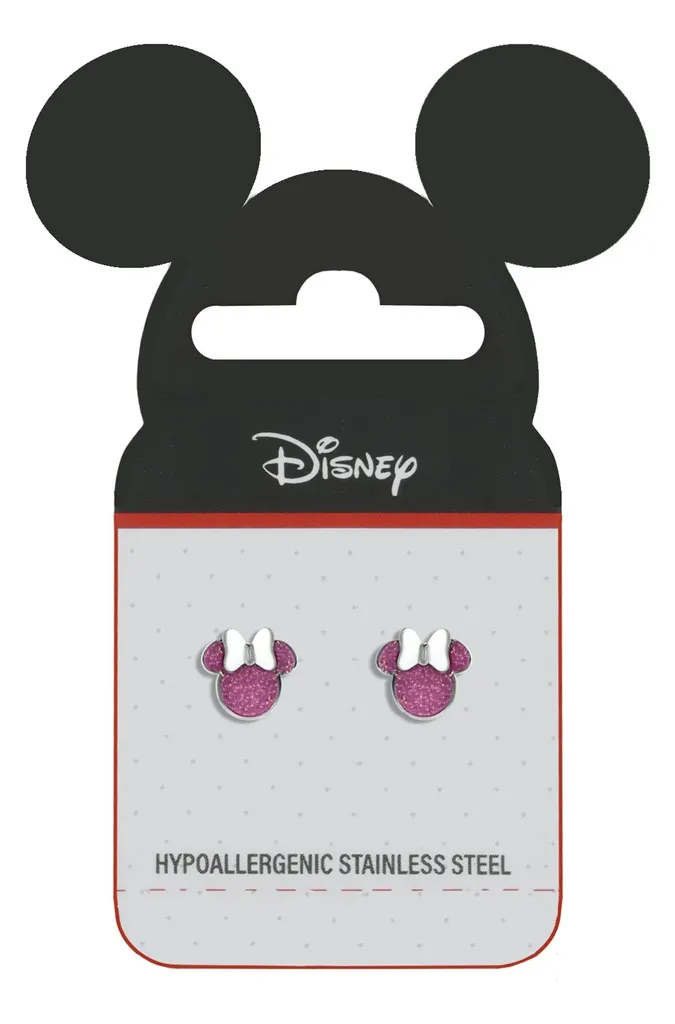 Regalo Disney: Orecchini Minnie Acciaio E600196NKL.TP per Bambine