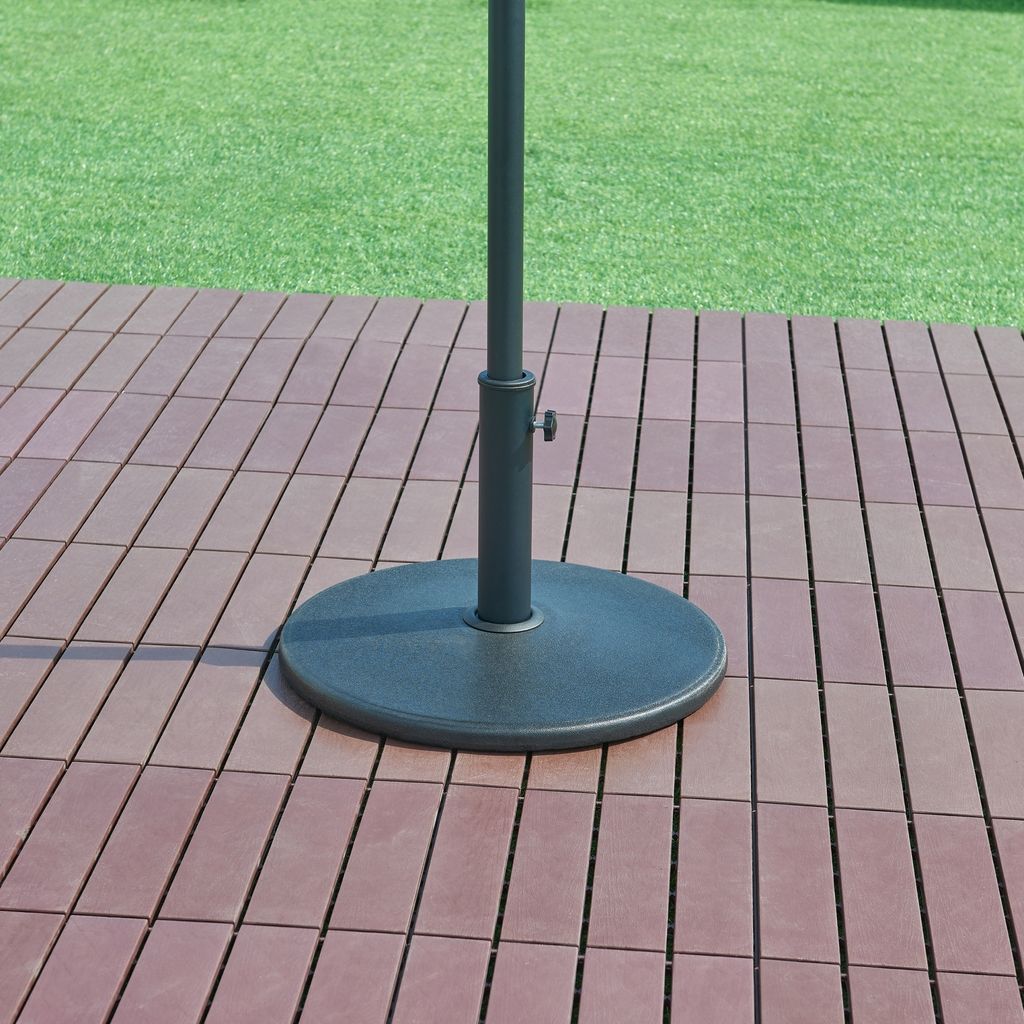 Sonnenschirmständer 'Bionaz' Ø50x5,5 cm Beton 17 kg rund Produktbild 