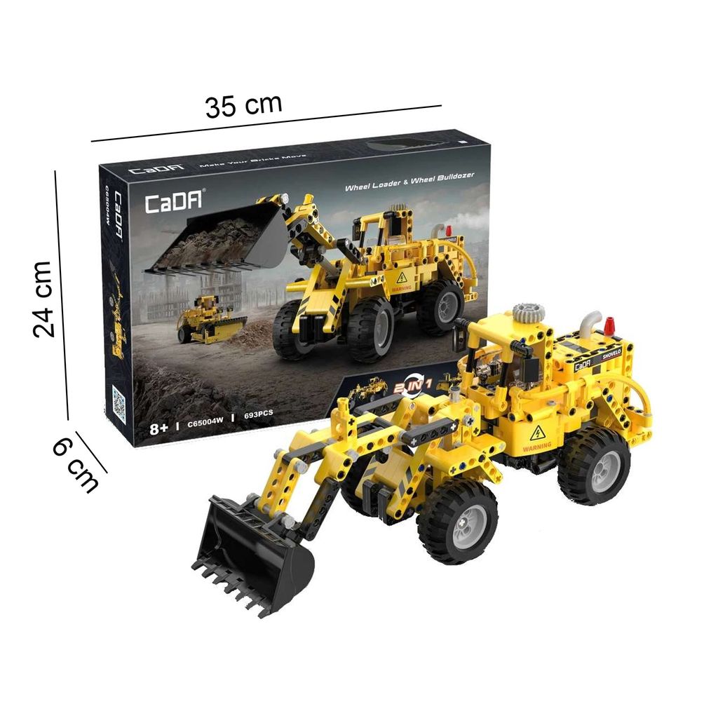 Kolesový nakladač a kolesový buldozér CaDA C65004W C65004W Obrázok produktu 