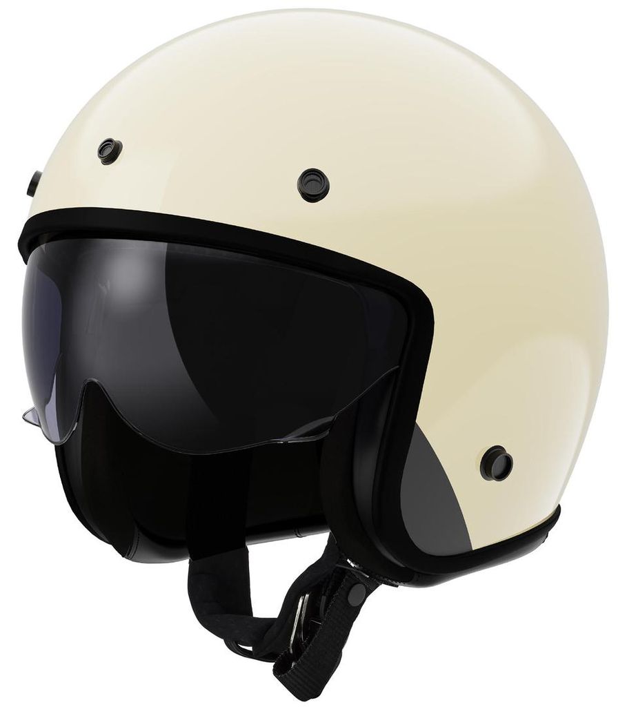 LS2 Jethelm OF601 Bob II Solid Cream - Größe M