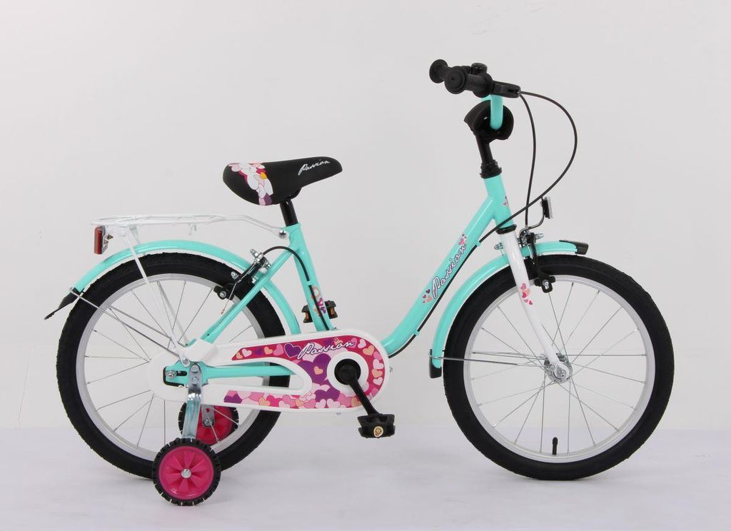 18 Zoll Kinder Mädchen City Fahrrad Bike Rad Kinderfahrrad Produktbild 