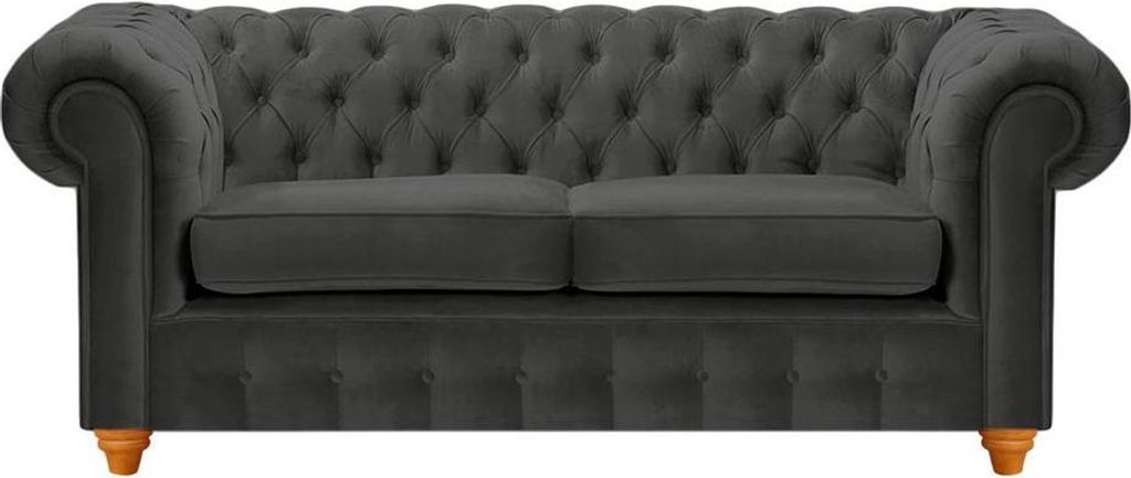 Zweisitzer-Sofa Chesterfield Max-Velluto 20-aveo