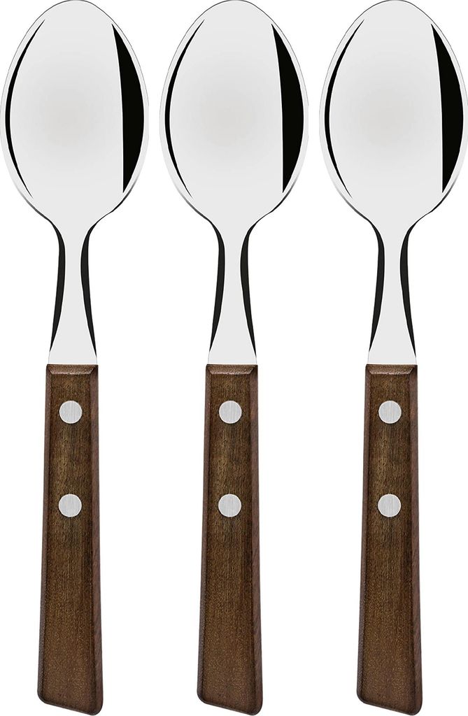 Besteckset 3-teilig Edelstahl Tafellöffel mit Produktbild 