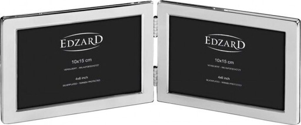EDZARD Fotorahmen Salerno 2x 15x10 cm