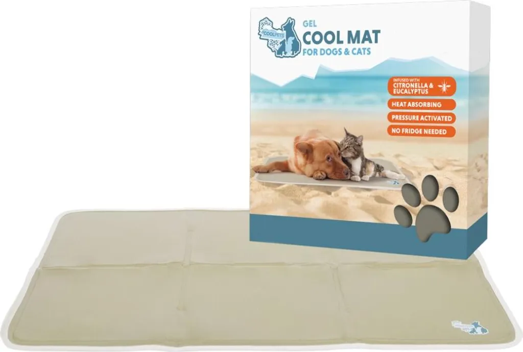 Coolpets Tappetino Fresh Beige S - Design e Comfort per il tuo Pet