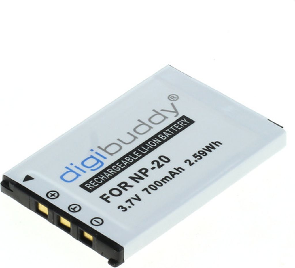 digibuddy Akku für Casio NP-20 Li-Ion Produktbild 