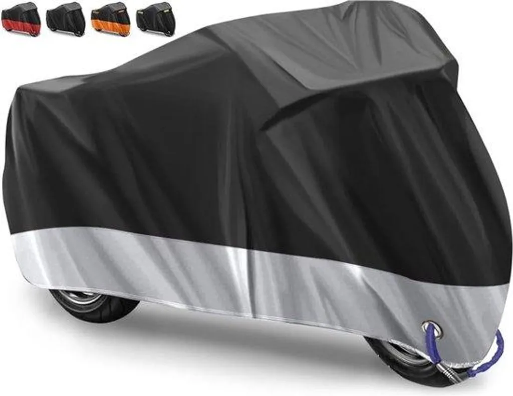 Capot imperméable pour l'extérieur noir en bâche renforcée PVC 210D
