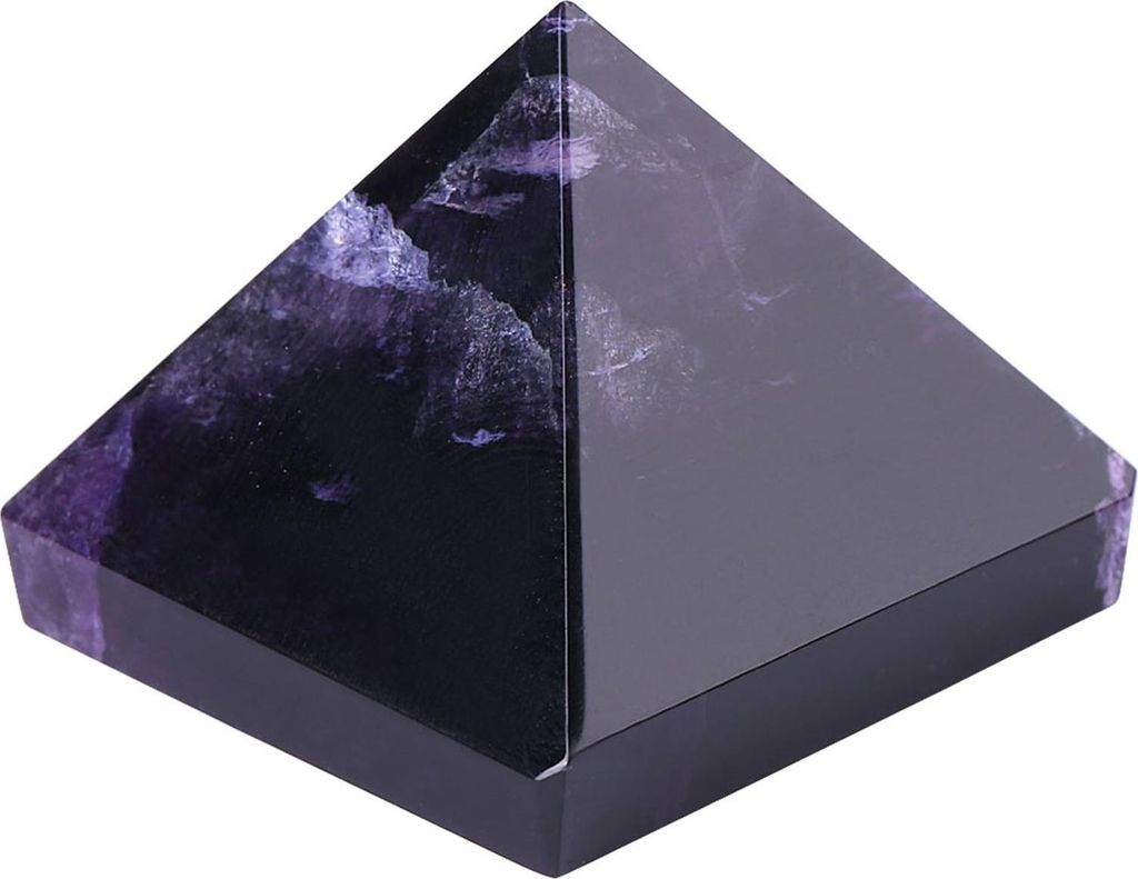 Schöne Figurenpyramidendekoration, Amethyst -Pyramide, 0,98 Zoll für Bürohaus