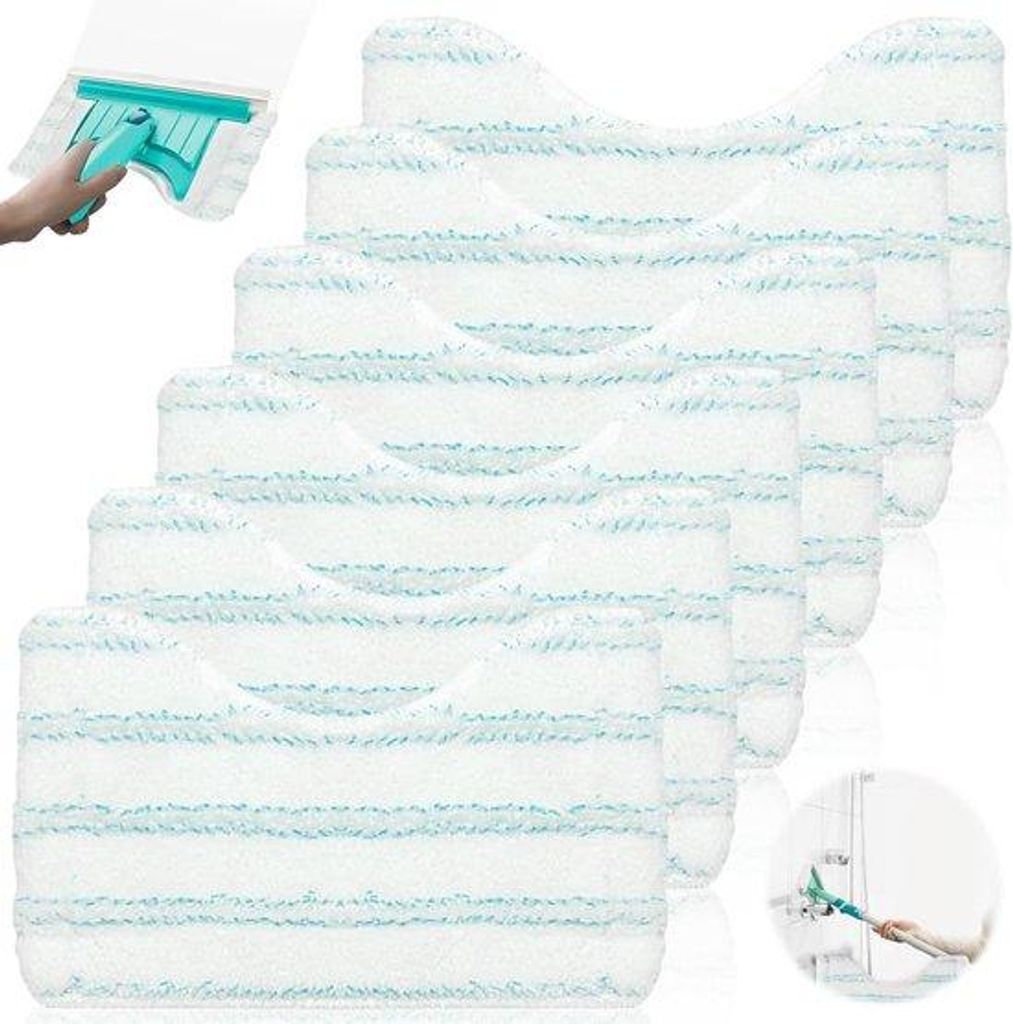 Teleskopische Badkamerreiniger Set 6 Stück 20 x 125 cm Produktbild 