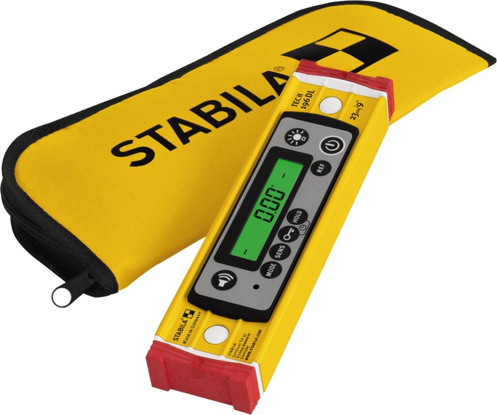 Stabila Elektronik-Wasserwaage TECH 196 DL, 23 cm Produktbild 
